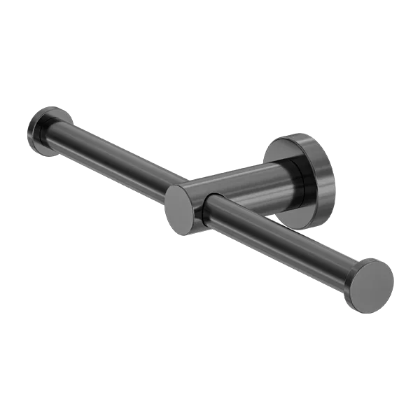 Round Twin Toilet Roll Holder