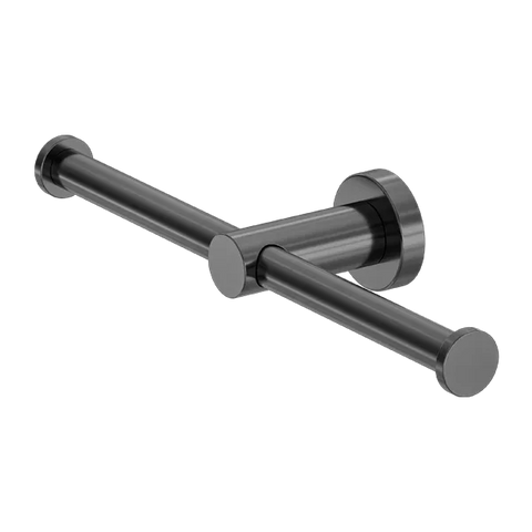 Round Twin Toilet Roll Holder - Various Colours