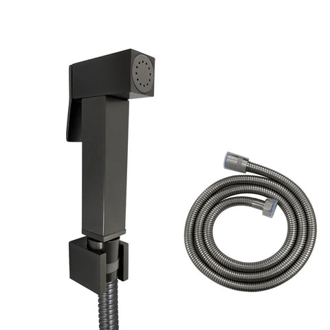 Square Toilet Bidet Hand Spray Kit - Various Colours