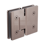 10mm Shower Screen Door Hinge (Glass to Glass) - Various Colours