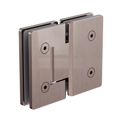 10mm Shower Screen Door Hinge (Glass to Glass) - Various Colours