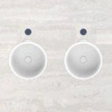 (Semi Inset Basin) Cutting Fee - Two Basin Holes and Two 12 o'clock Tapholes