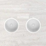 (Pre-fabricated Double Undermount Basins) - No Taphole (Only available for selected vanity)