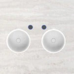 Cutting Fee - Two Basin Holes and Two Offset Inside Tapholes