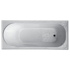 Insert Bath 1500/1675/1800mm Acrylic White (Tile Flange) - Gloss White