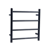 Round Heated Towel Ladder (4 Bars) 500 x 550mm - Various Colours