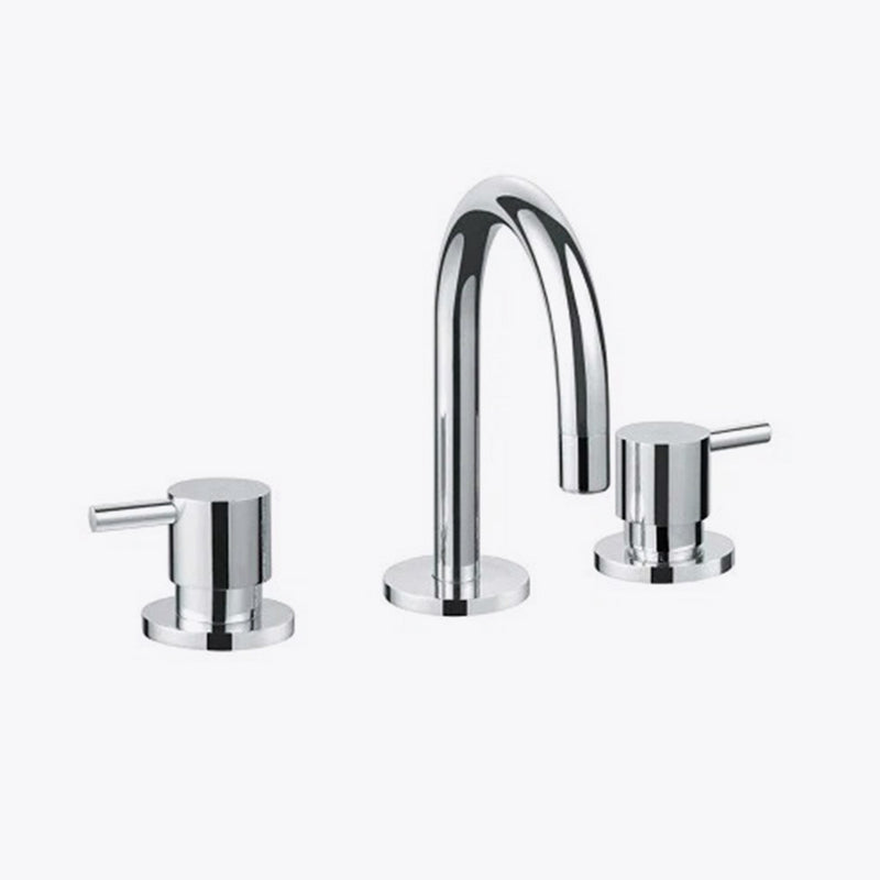 Quarter Turn Basin Tap Set - Chrome