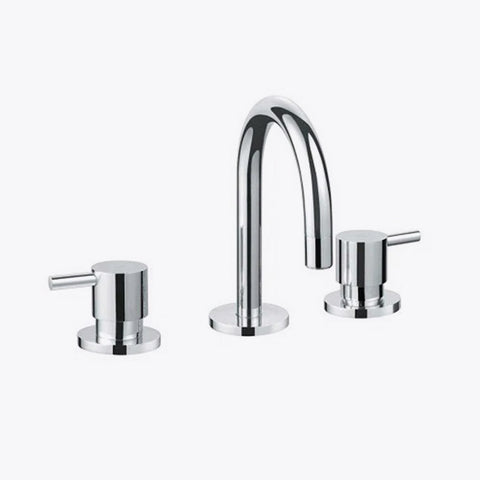 Quarter Turn Basin Tap Set - Chrome