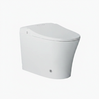 Inbuilt Cistern Tornado Flush Toilet Suite with Smart Remote Bidet Seat - White (4 Star)