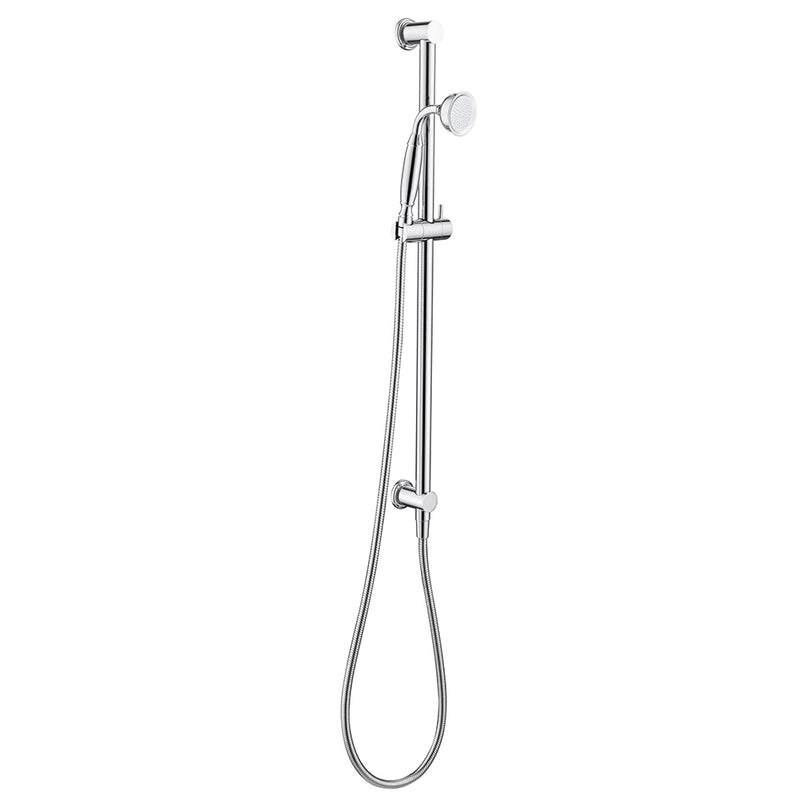 Heritage Rail Shower with Solid Brass Hand Shower - Various Colours