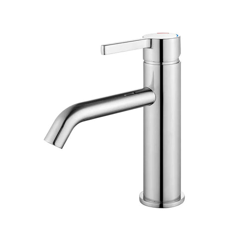 BM19 Bench Mount Round Pin Basin Mixer - Various Colours