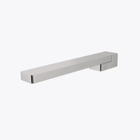 BS13 Square Bath Wall Swivel Spout - Various Colours