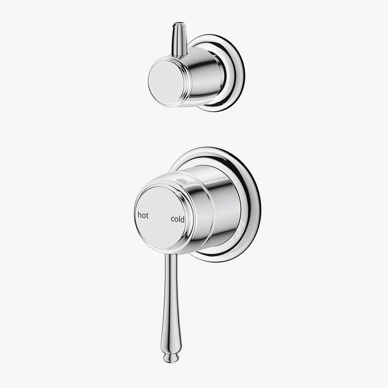 SMD16 Heritage Shower / Bath Mixer with Diverter (Separate Backplate) - Various Colours