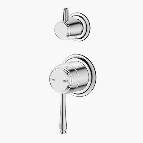 SMD16 Heritage Shower / Bath Mixer with Diverter (Separate Backplate) - Various Colours