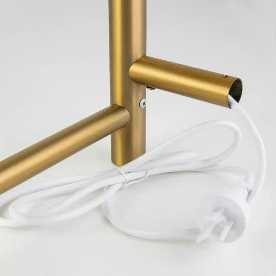 Round Heated Towel Ladder (6 Bars) 600 x 620mm - Various Colours