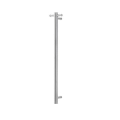 Round Vertical Heated Towel Rail 42 x 950mm - Various Colours