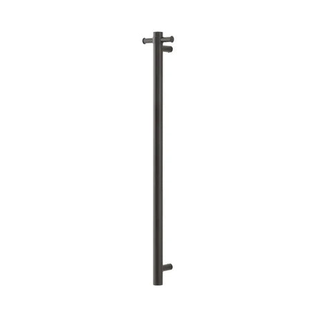 Round Vertical Heated Towel Rail 42 x 950mm - Various Colours