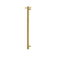 Round Vertical Heated Towel Rail 42 x 950mm - Various Colours