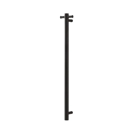 Round Vertical Heated Towel Rail 42 x 950mm - Various Colours