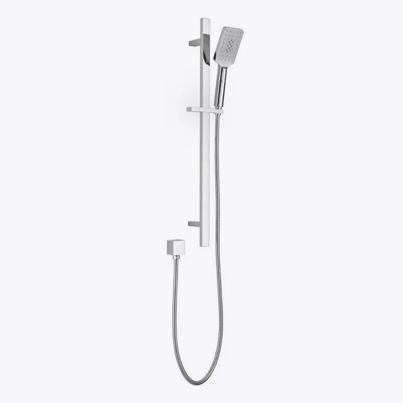 Slim Square Rail Shower - Various Colours