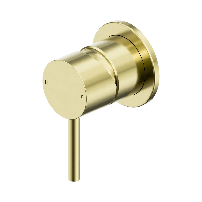 SM01-II Nero Round Shower / Bath Wall Mixer - Various Colours