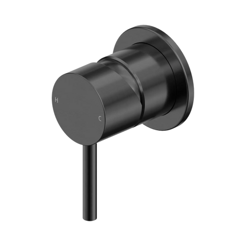 SM01-II Nero Round Shower / Bath Wall Mixer - Various Colours