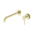 Nero WBM07-II Rimini Round Wall Basin/Bath Mixer Set with Spout - Various Colours