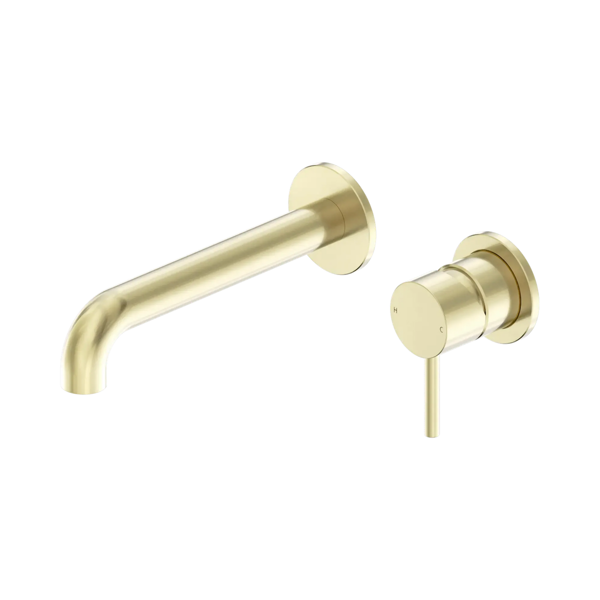Nero WBM07-II Rimini Round Wall Basin/Bath Mixer Set with Spout - Various Colours