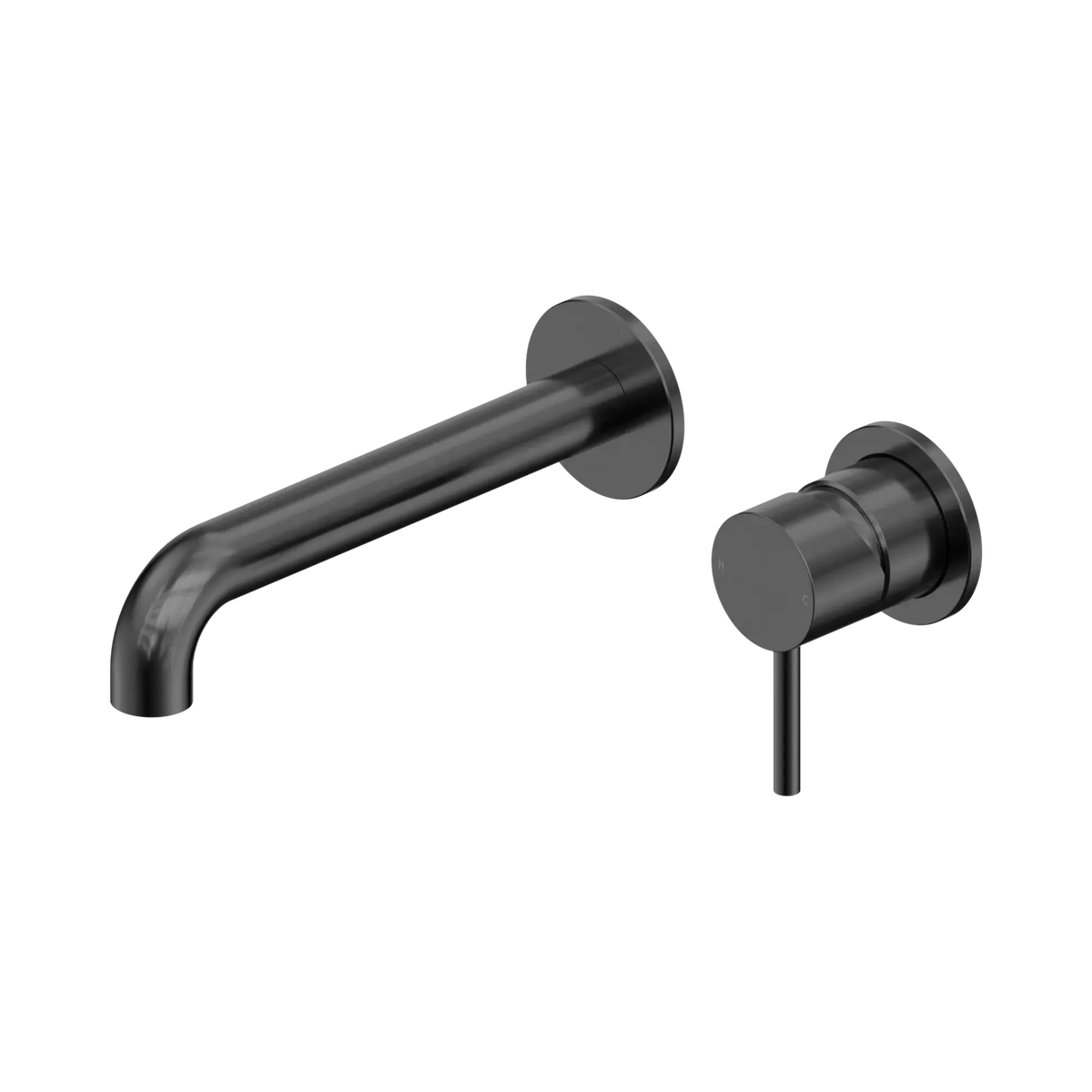 Nero WBM07-II Rimini Round Wall Basin/Bath Mixer Set with Spout - Various Colours