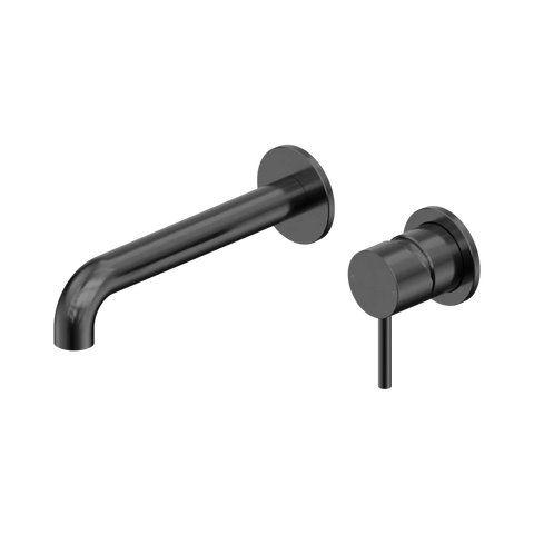 Nero WBM07-II Rimini Round Wall Basin/Bath Mixer Set with Spout - Various Colours