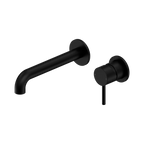 Nero WBM07-II Rimini Round Wall Basin/Bath Mixer Set with Spout - Various Colours