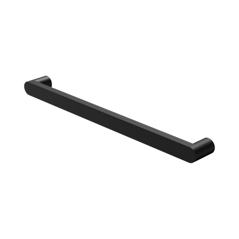 Nero Bianca 12V Horizontal Single Heated Towel Rail - Various Colours