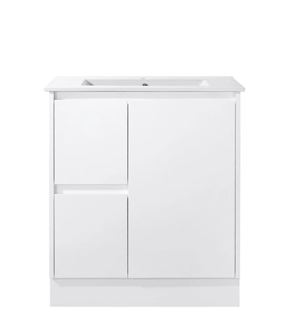BV67 Slimline (360mm Depth) Freestanding Vanity - 600 / 750 / 900mm - Matt White