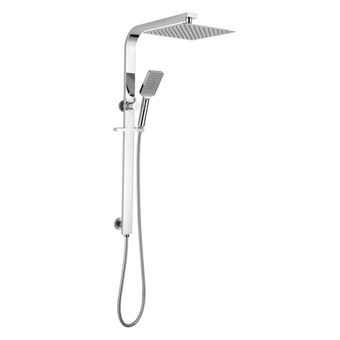 Empire Square Dual Shower Rail - Various Colours