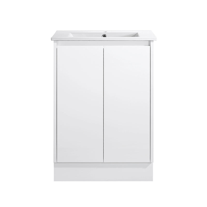 BV38 Slimline (360mm Depth) Freestanding Vanity - 600 / 750 / 900 / 1200mm - Gloss White
