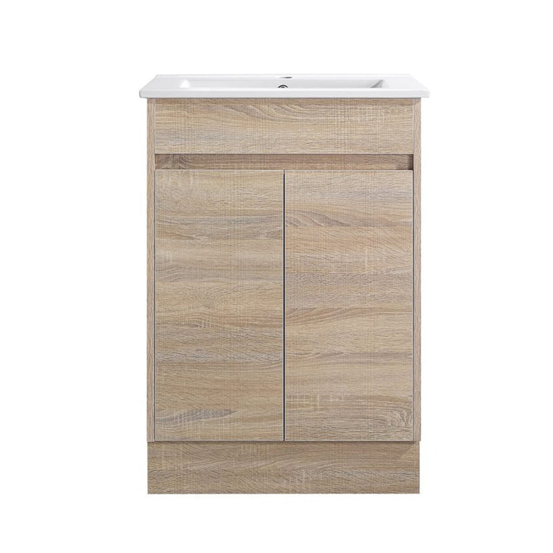 BV77 Slimline (360mm Depth) Woodgrain Freestanding Vanity - 600 / 750 / 900mm