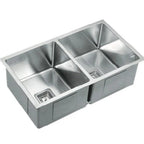 Double Bowls Sink Undermount/Top mount/Flush mount 1000x450x235mm - Stock Clearance