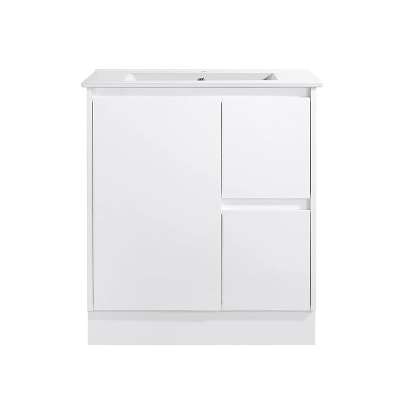 BV67 Slimline (360mm Depth) Freestanding Vanity - 600 / 750 / 900mm - Matt White