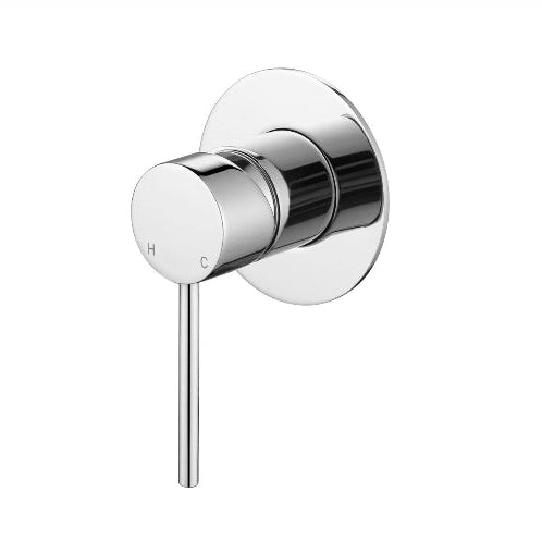 SM39 AS Round Shower/Bath Mixer (80mm backplate)- Various Colours