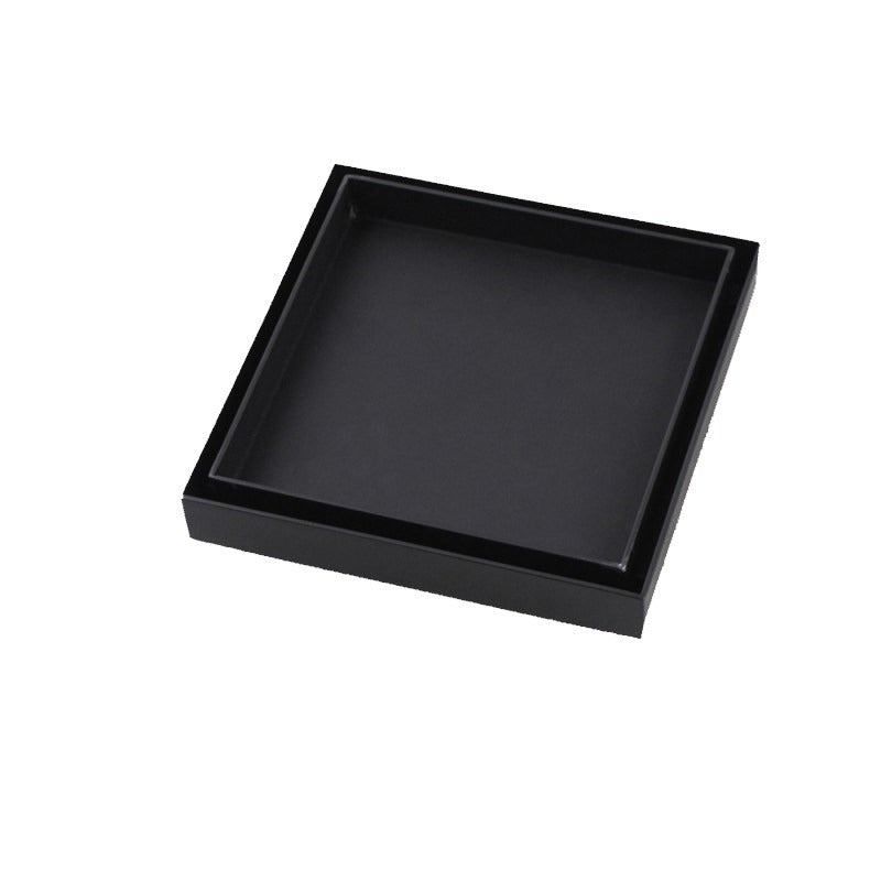 Low Profile Square Tile Insert Shower Floor Waste 120x120mm (81mm Outlet) - Various Colours