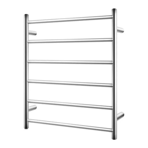 Round Heated Towel Ladder (6 Bars) 600 x 620mm - Various Colours