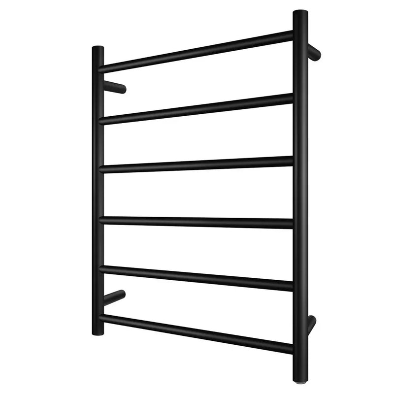 Round Heated Towel Ladder (6 Bars) 600 x 620mm - Various Colours