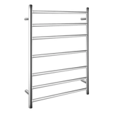 Round Heated Towel Ladder (7 Bars) 600 x 800mm - Various Colours