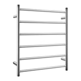Round Heated Towel Ladder (6 Bars) 600 x 620mm - Various Colours