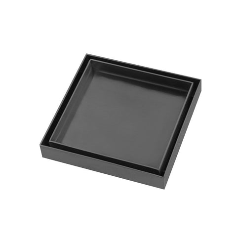 Low Profile Square Tile Insert Shower Floor Waste 120x120mm (81mm Outlet) - Various Colours (Copy)
