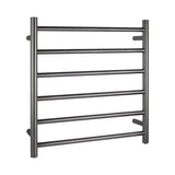 Round Heated Towel Ladder (6 Bars) 600 x 620mm - Various Colours