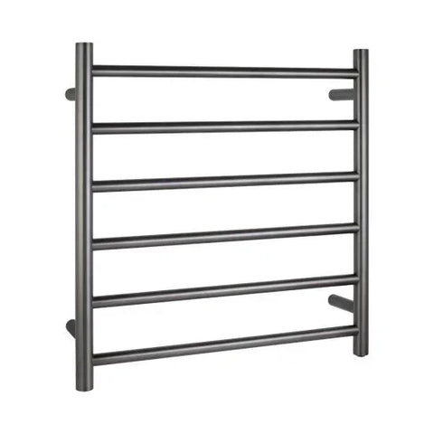 Round Heated Towel Ladder (6 Bars) 600 x 620mm - Various Colours