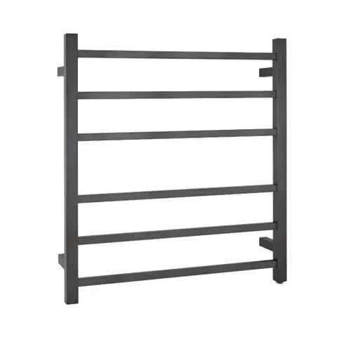 Square Heated Towel Ladder (6 Bars) 620 x 674mm - Various Colours