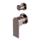 NERO Bianca Shower / Bath Mixer with Separate Diverter - Various Colours