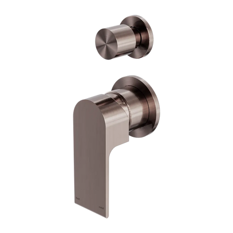 NERO Bianca Shower / Bath Mixer with Separate Diverter - Various Colours